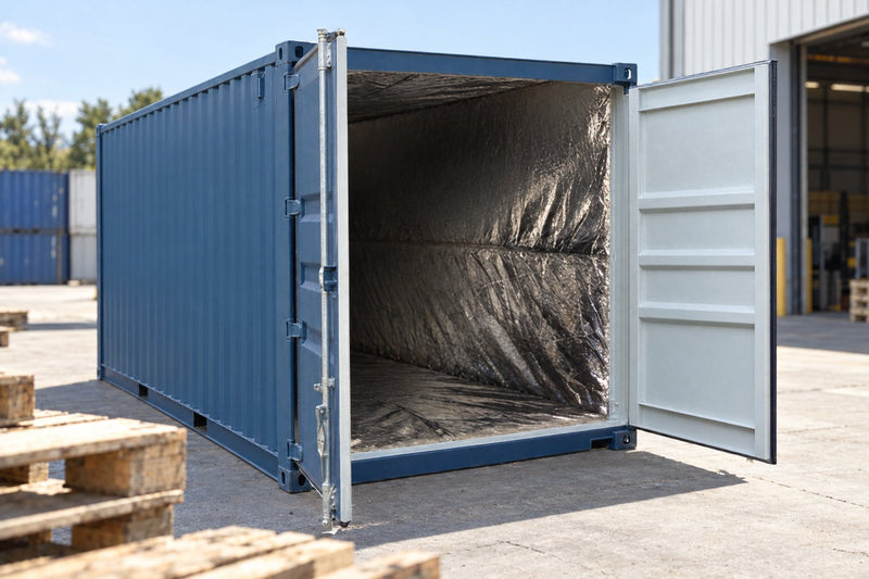 Container liner czy izolacja kontenera: co oznaczają?